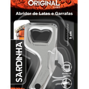 Abridor De Latas E Garrafas 9cm Aço Inox - Original Line