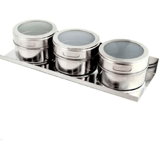 Suporte Com 3 Porta Condimento - Inga