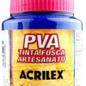 Tinta Fosca P/artesanato 250ml Azul Turquesa
