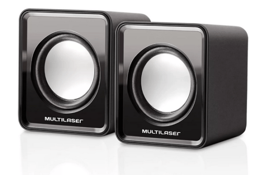 Caixa De Som, 3w Rms, Preta, Sp144, Multilaser - Cx 1 Un