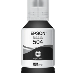 Garrafa Para Ecotank Preto T504 - T504120al - Epson Cx 1 Un