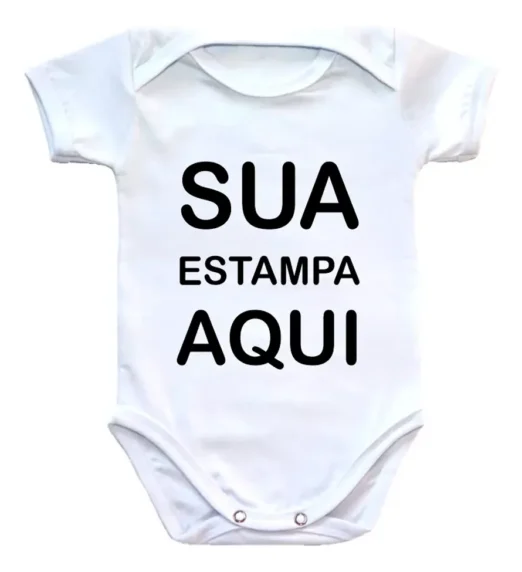 Body Bebe Personalizado - Sua Arte Ou Ideia